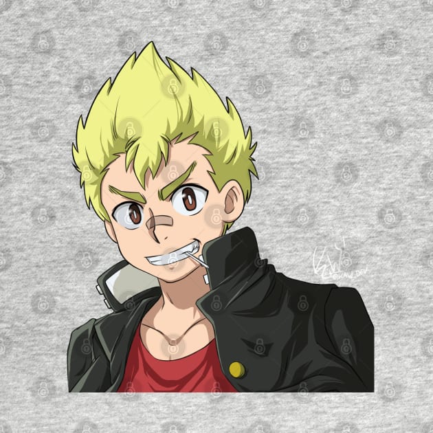 Rantaro from Beyblade Burst and Evolution (no background) by Kaw_Dev